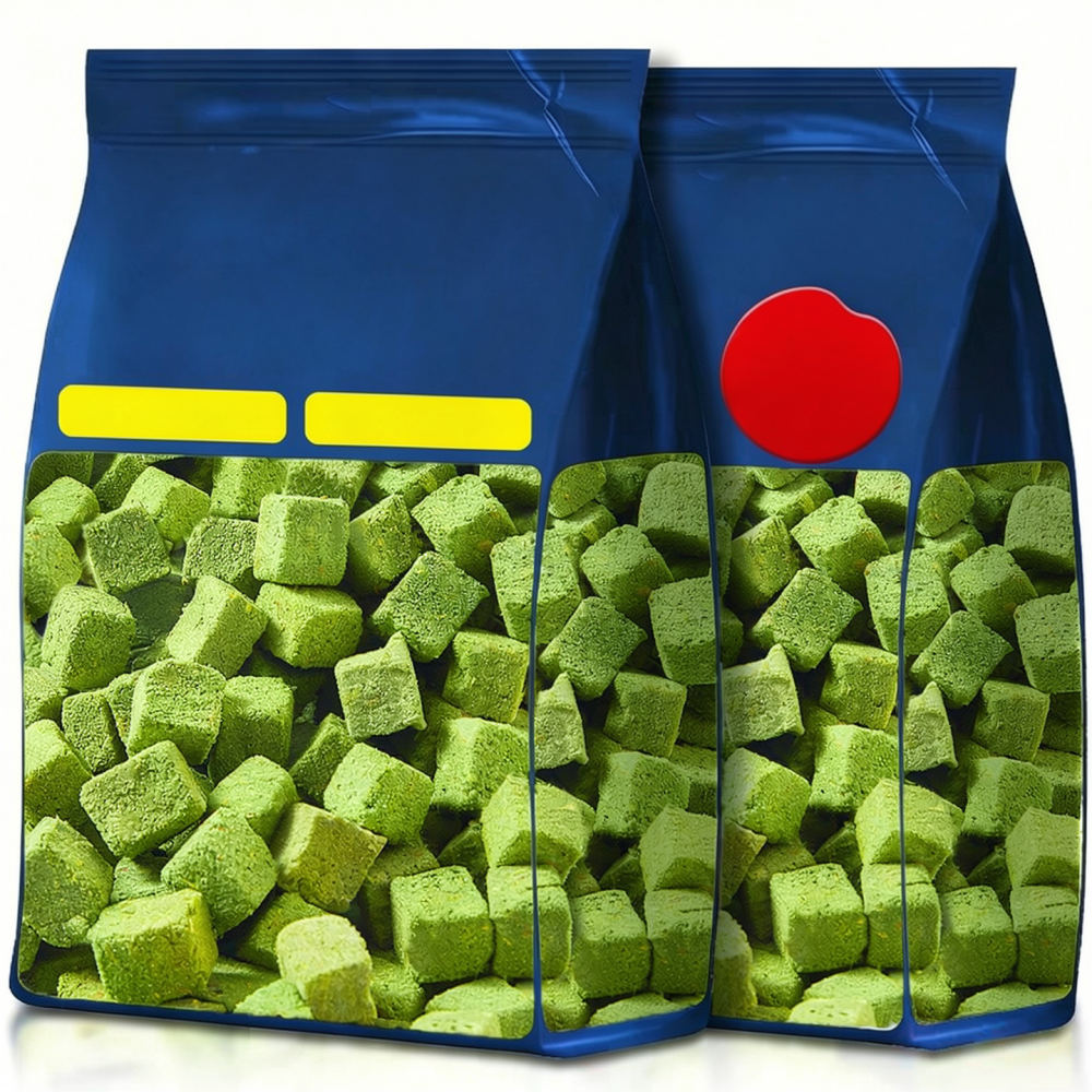 Healthy Snacks Food - Rumput Kucing Kering Beku, Camilan Alami