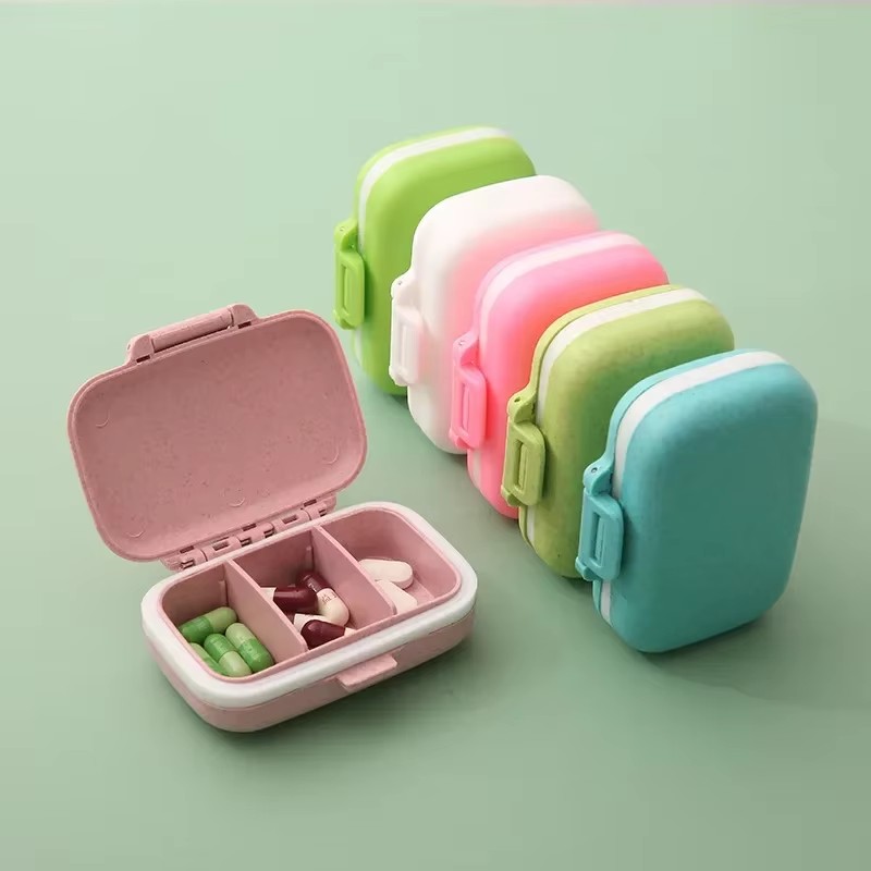 1-6 Buah Kotak Organizer Pil P - Seaweed Snack ulasan dan harga