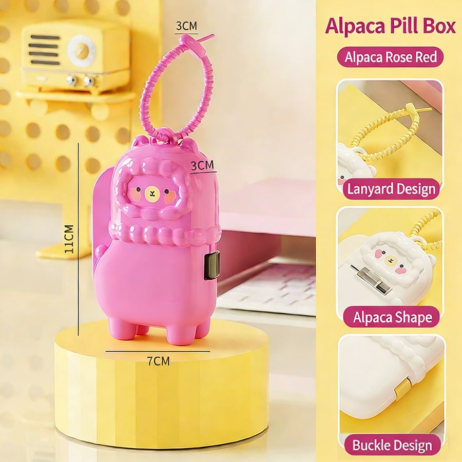 Kotak Obat Mini Alpaca, Organi - Seaweed Snack ulasan dan harga