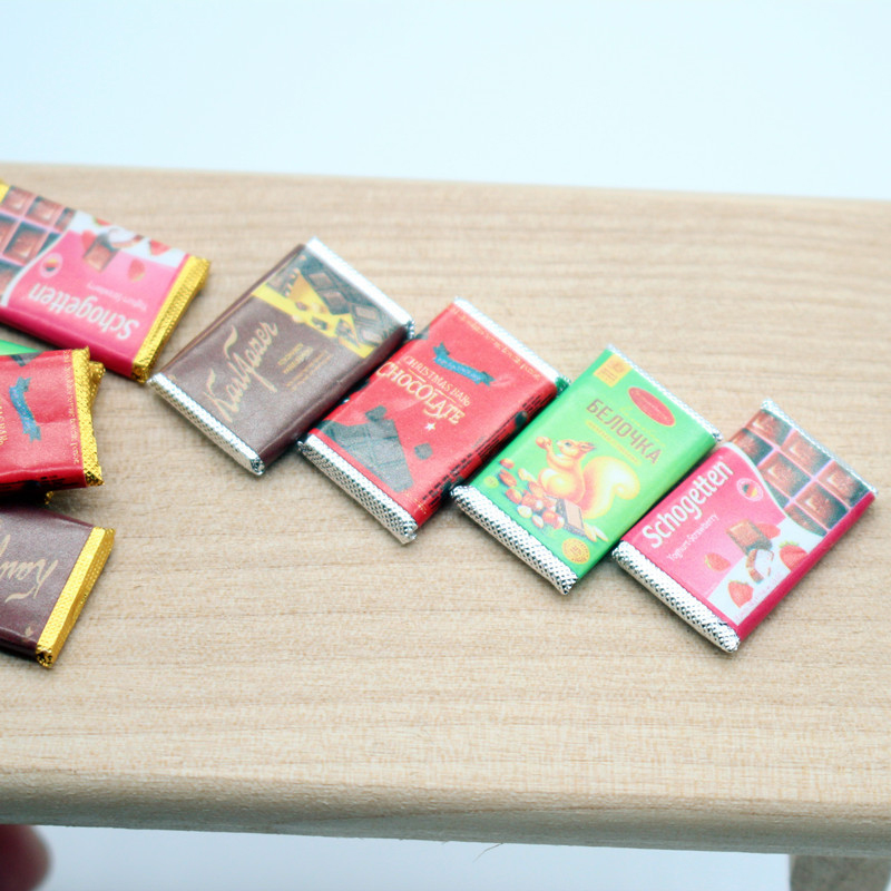 1/12 miniatur rumah boneka Min - Chocolate Snack ulasan dan harga