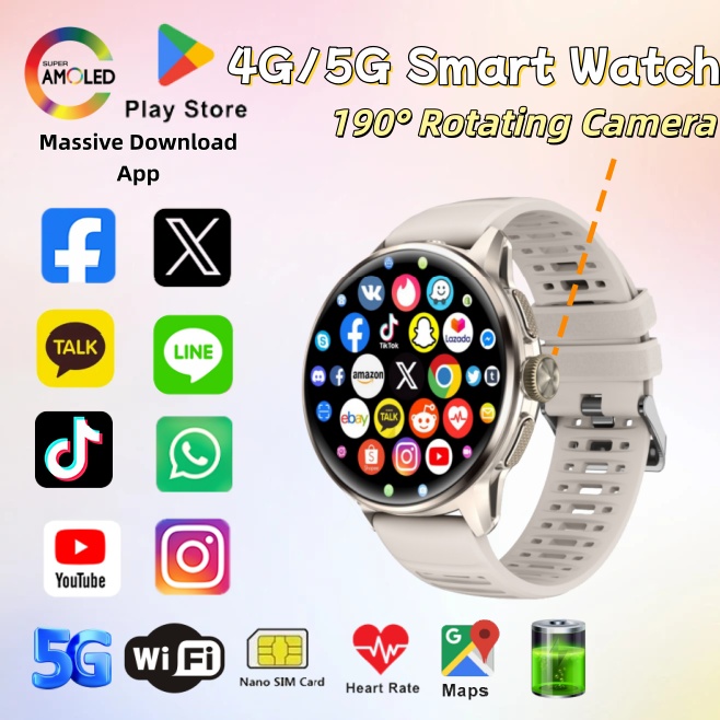 Jam Tangan Pintar Android 2026 - Seaweed Snack ulasan dan harga