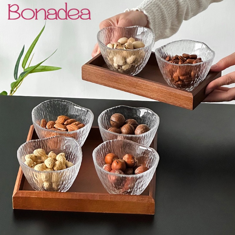 Set Nampan Kaca Bening untuk K - Dried Fruit ulasan dan harga