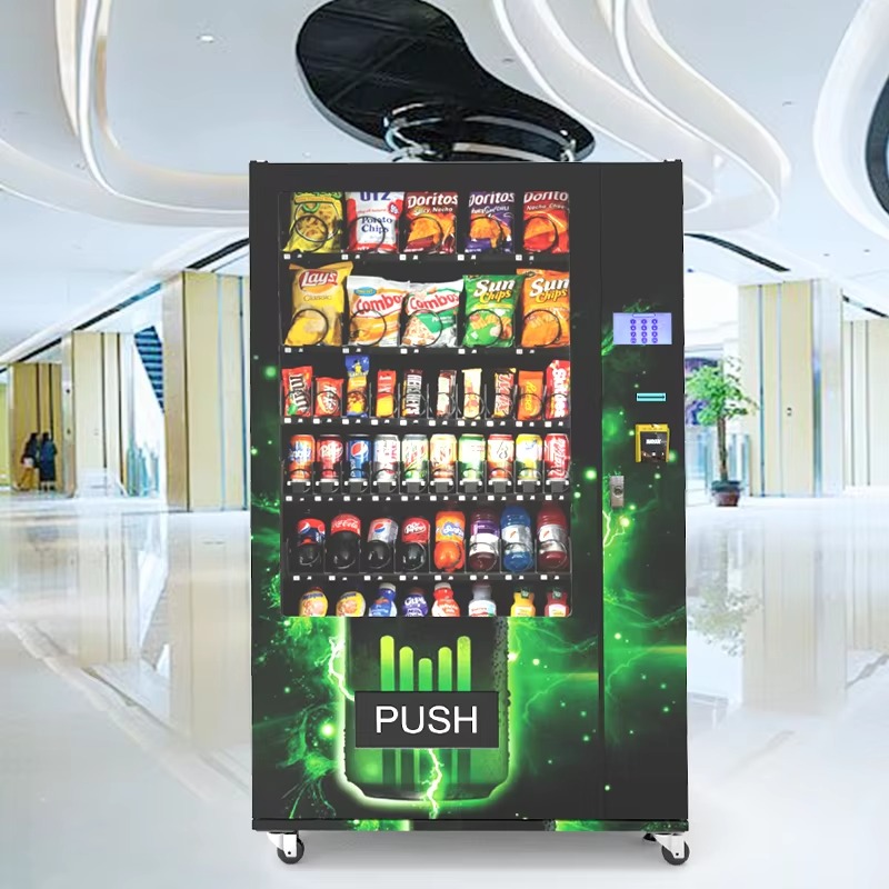 Mesin penjual otomatis standar - Food Snacks Drinks ulasan dan harga